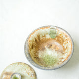 Raw 'Cloud Drift' Wood Fired Ceramic Gaiwan 100ml