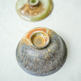 Raw 'Cloud Drift' Wood Fired Ceramic Gaiwan 100ml