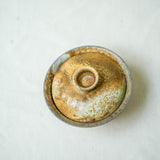 Raw 'Moss Rain' Wood Fired Ceramic Gaiwan 100ml
