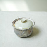 Raw 'River Stone' Wood Fired Ceramic Gaiwan 110ml
