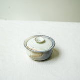 Raw 'Snow Fall' Wood Fired Ceramic Gaiwan 110ml