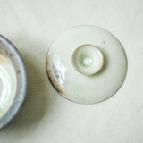 Raw 'Snow Fall' Wood Fired Ceramic Gaiwan 110ml