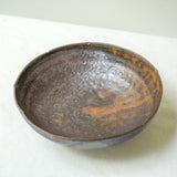 Raw Wood Fired Porcelain Tea Tray Ember Orbit ø16
