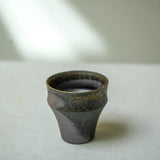 Raw 'Knight Kiln' Wood Fired Ceramic Teacup 30ml