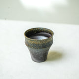 Raw 'Knight Kiln' Wood Fired Ceramic Teacup 30ml