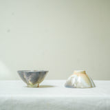 Raw 'Plum Blossoms' Wood Fired Porcelain Tea cups 30ml Teaware- Cha Moods