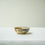 Raw 'Amber Moss' Wood Fired Ceramic Teacup 30ml Teaware- Cha Moods