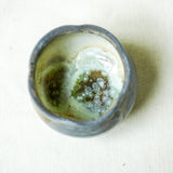 Raw 'Mist Pool' Wood Fired Ceramic Teacup 30ml Teaware- Cha Moods
