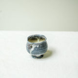 Raw 'Mist Pool' Wood Fired Ceramic Teacup 30ml Teaware- Cha Moods