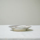 Raw 'Melt Watter' Wood Fired Porcelain Tea Tray