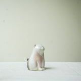 Raw 'Cloud Cat' Incense Holder