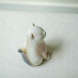 Raw 'Cloud Cat' Incense Holder