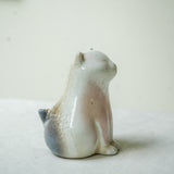 Raw 'Cloud Cat' Incense Holder