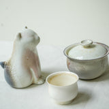 Raw 'Cloud Cat' Incense Holder