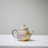 Raw 'Cloud Burst' Wood Fired Ceramic Teapots 120ml