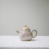 Raw 'Cloud Burst' Wood Fired Ceramic Teapots 120ml