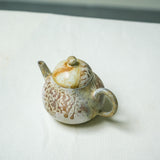 Raw 'Cloud Burst' Wood Fired Ceramic Teapots 120ml