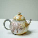 Raw 'Cloud Burst' Wood Fired Ceramic Teapots 120ml