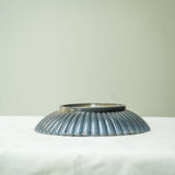 Raw Wood Fired Porcelain Tea Tray Lagoon No.3 ø18