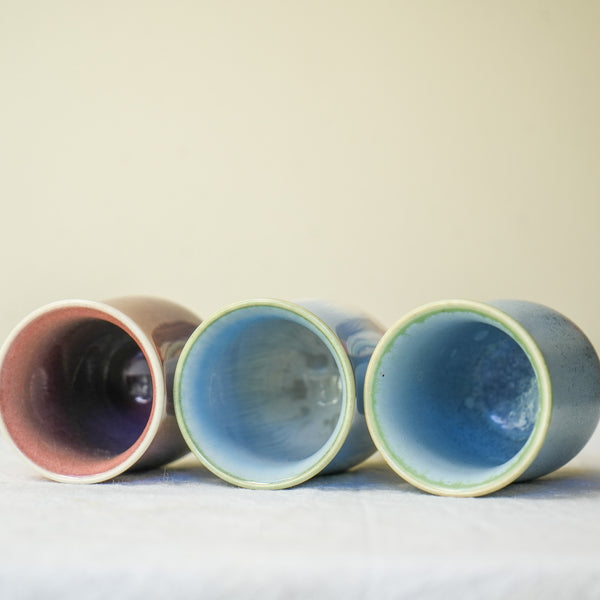 Watercolor Sunset Sympony Gongfu Aroma Tea cups 30ml Teaware- Cha Moods