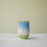 Watercolor Sunset Sympony Gongfu Aroma Tea cups 30ml 3 Teaware- Cha Moods