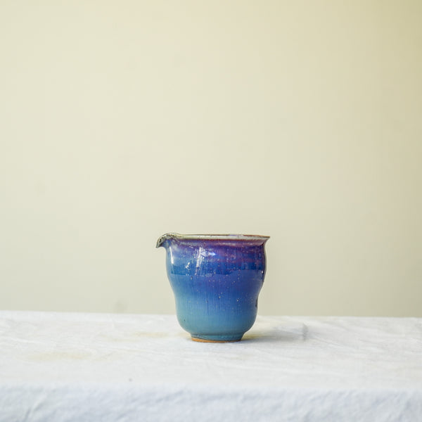 Watercolor 'Blue Haven' Gong Dao Bei (pitcher) 160ml Teaware- Cha Moods