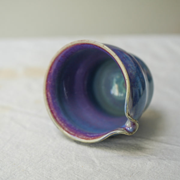 Watercolor 'Blue Haven' Gong Dao Bei (pitcher) 160ml Teaware- Cha Moods