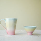 Watercolor 'Candy Sky' Gong Dao Bei (pitcher) 150ml Teaware- Cha Moods