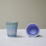 Watercolor Misty Horizon Tea cups 30ml Teaware- Cha Moods