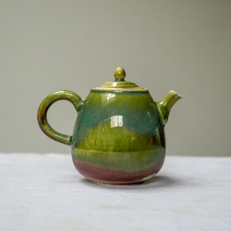 Watercolor 'Spring Meadow' Teapot 160ml Teaware- Cha Moods