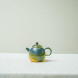 Watercolor 'Deep Moss' Teapot 130ml