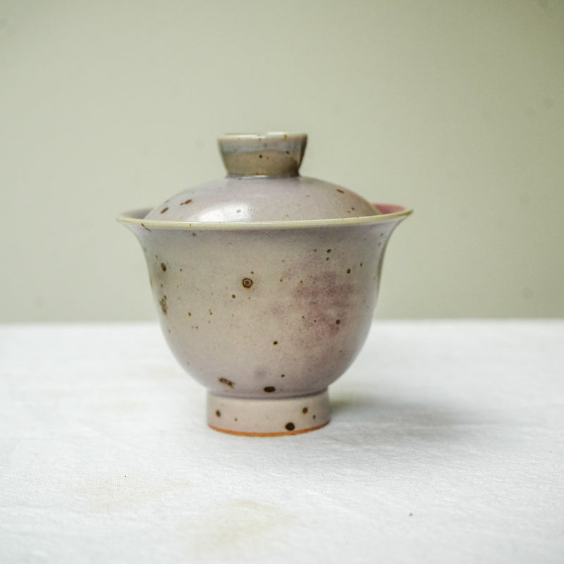 ‘Rosy Ash' Ceramic Gaiwan 150ml 2 Teaware- Cha Moods