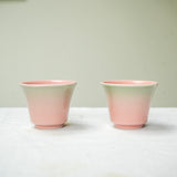 Watercolor 'Mint Strawberry' Tea cups 70ml  Teaware- Cha Moods