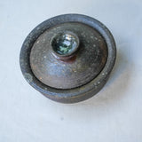 Raw 'Ember Veil' Wood Fired Ceramic Gaiwan 100ml