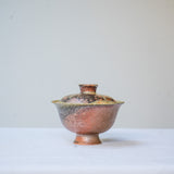 Raw 'Forest Ember' Wood Fired Ceramic Gaiwan 110ml
