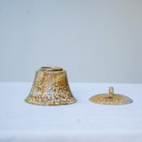 Raw 'Golden Ash' Wood Fired Ceramic Gaiwan 110ml