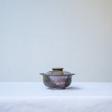 Raw 'Stone Mist' Wood Fired Ceramic Gaiwan 110ml