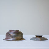 Raw 'Stone Mist' Wood Fired Ceramic Gaiwan 110ml