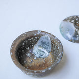 Raw 'Meteor Ash' Wood Fired Ceramic Gaiwan 110ml