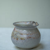 Raw 'Steel Bloom' Wood Fired Ceramic Fairness Cup 100ml