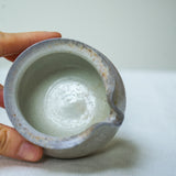 Raw 'Steel Bloom' Wood Fired Ceramic Fairness Cup 100ml