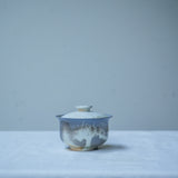 Raw 'Early Fog' Wood Fired Ceramic Gaiwan 120ml Teaware- Cha Moods