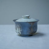 Raw 'Early Fog' Wood Fired Ceramic Gaiwan 120ml 3 Teaware- Cha Moods