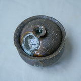 Raw 'Firing Scar' Wood Fired Ceramic Gaiwan 130ml