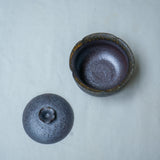 Raw 'Night Ash' Wood Fired Ceramic Gaiwan 130ml