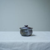 Raw 'Night Ash' Wood Fired Ceramic Gaiwan 130ml