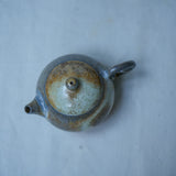 Raw 'Dragon Egg' Wood Fired Ceramic Teapot 100ml