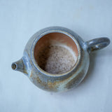 Raw 'Dragon Egg' Wood Fired Ceramic Teapot 100ml