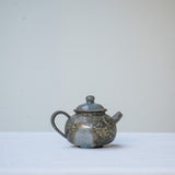 Raw 'Iron Ash' Wood Fired Ceramic Teapots 100ml