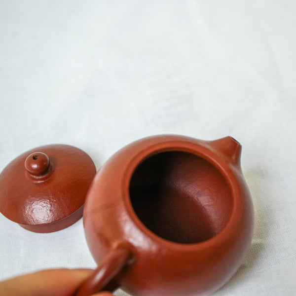 Yixing Hongni Xishi Teapot 120ml  Teaware- Cha Moods